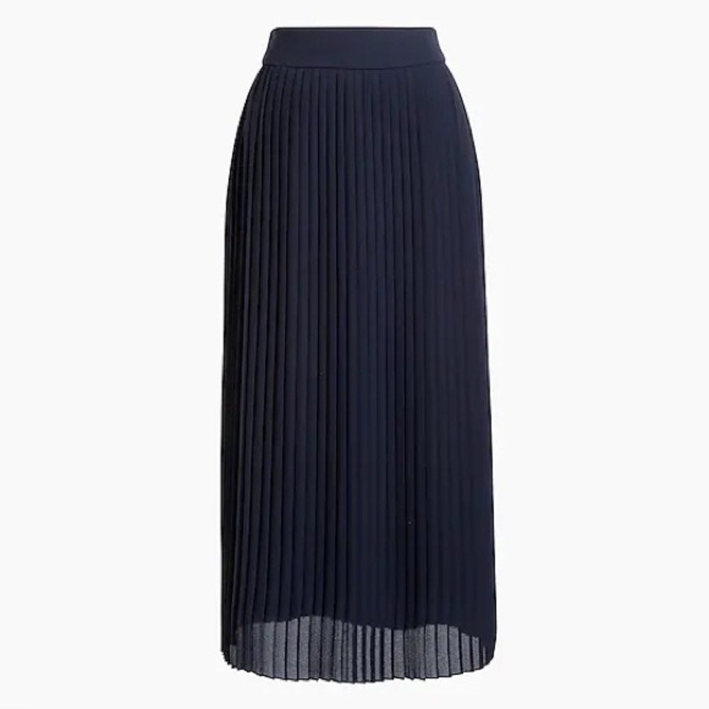J.Crew Pleated Midi Skirt